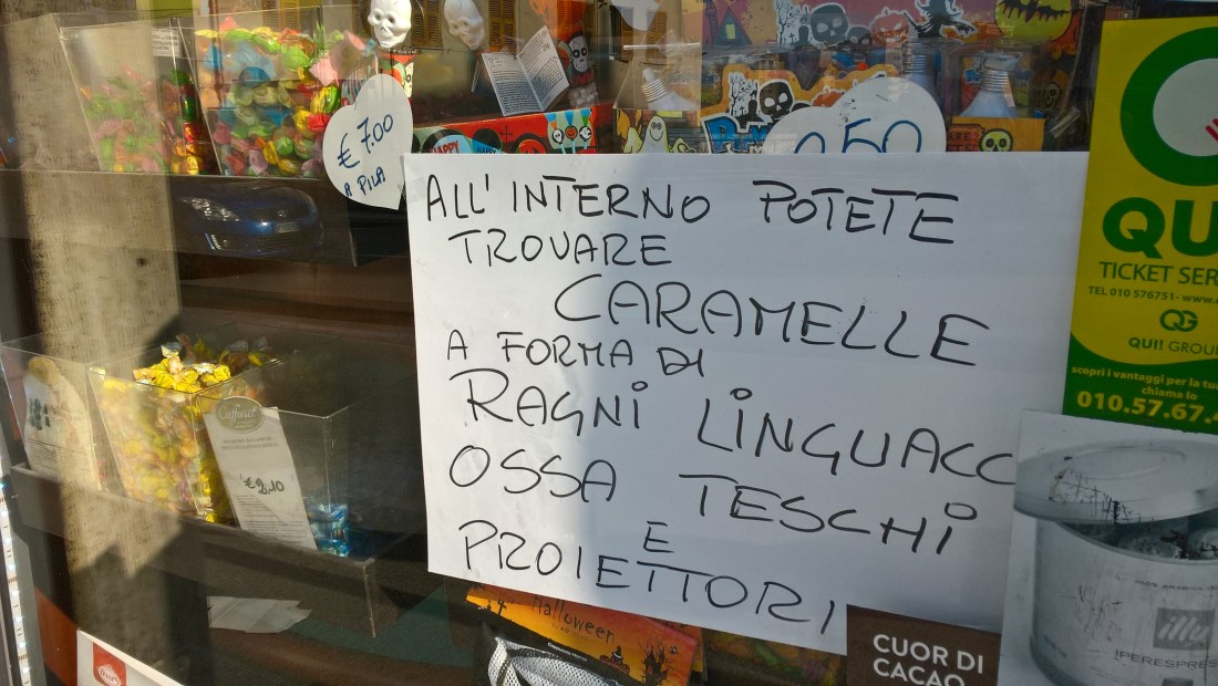 Halloween caramelle ragni