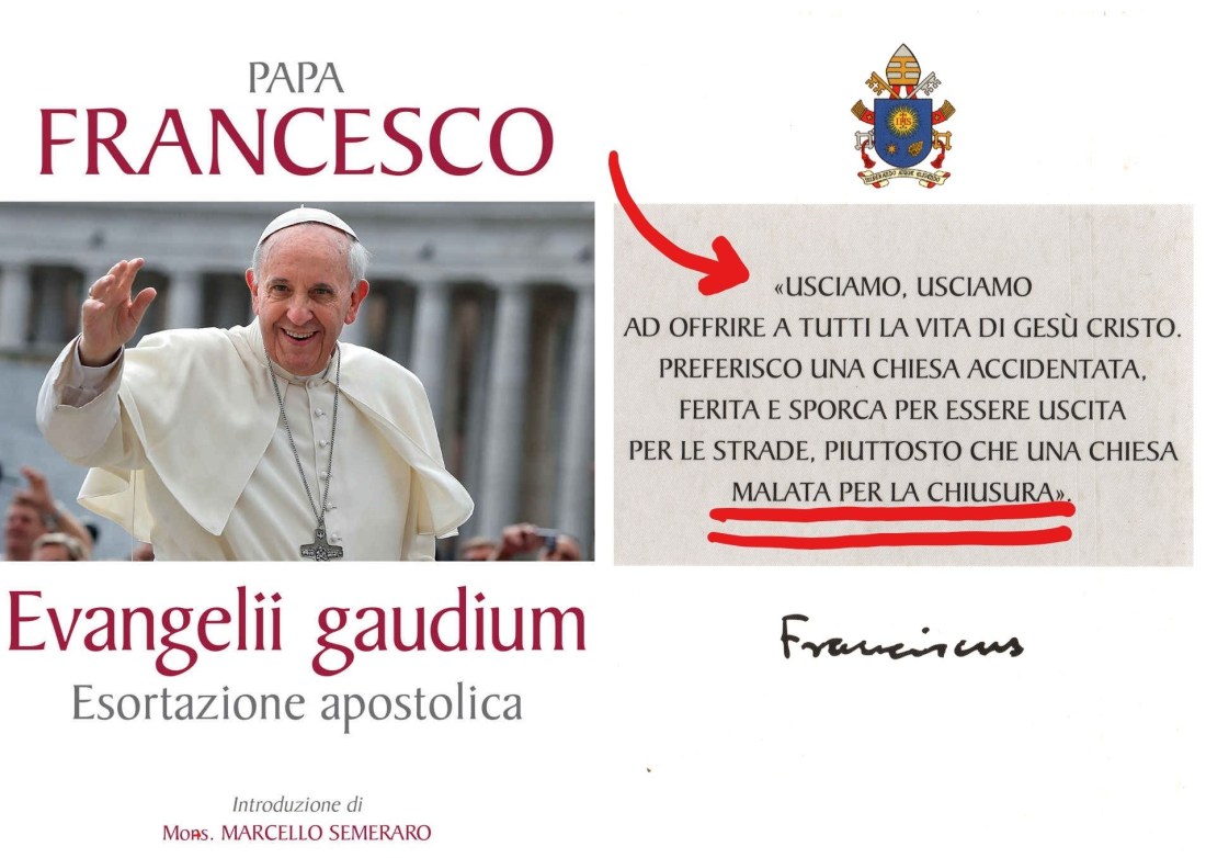 Evangelii gaudium collage finale2